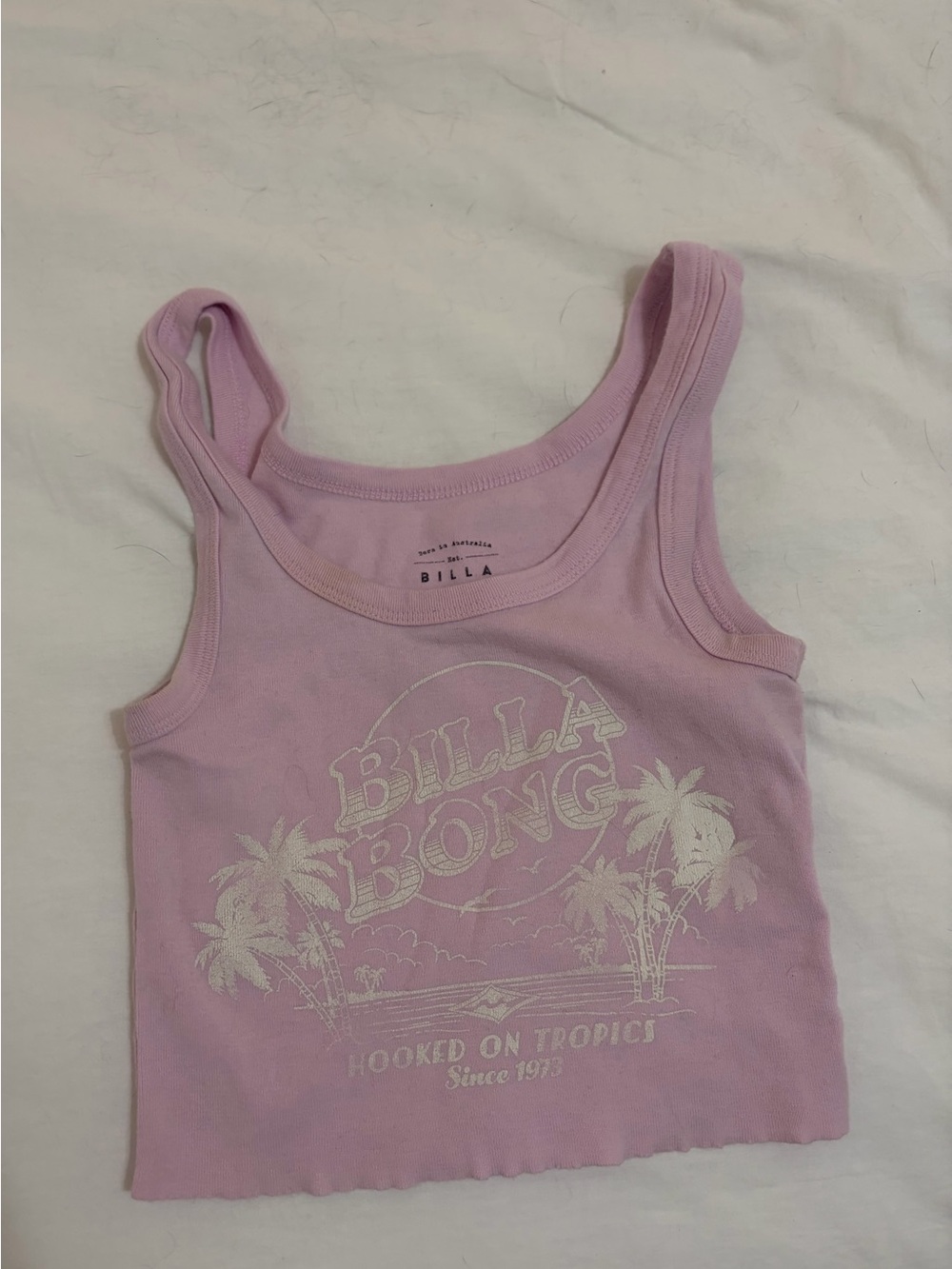 Billabong Girls' Lilac Tank Top - Hooked on Tropics